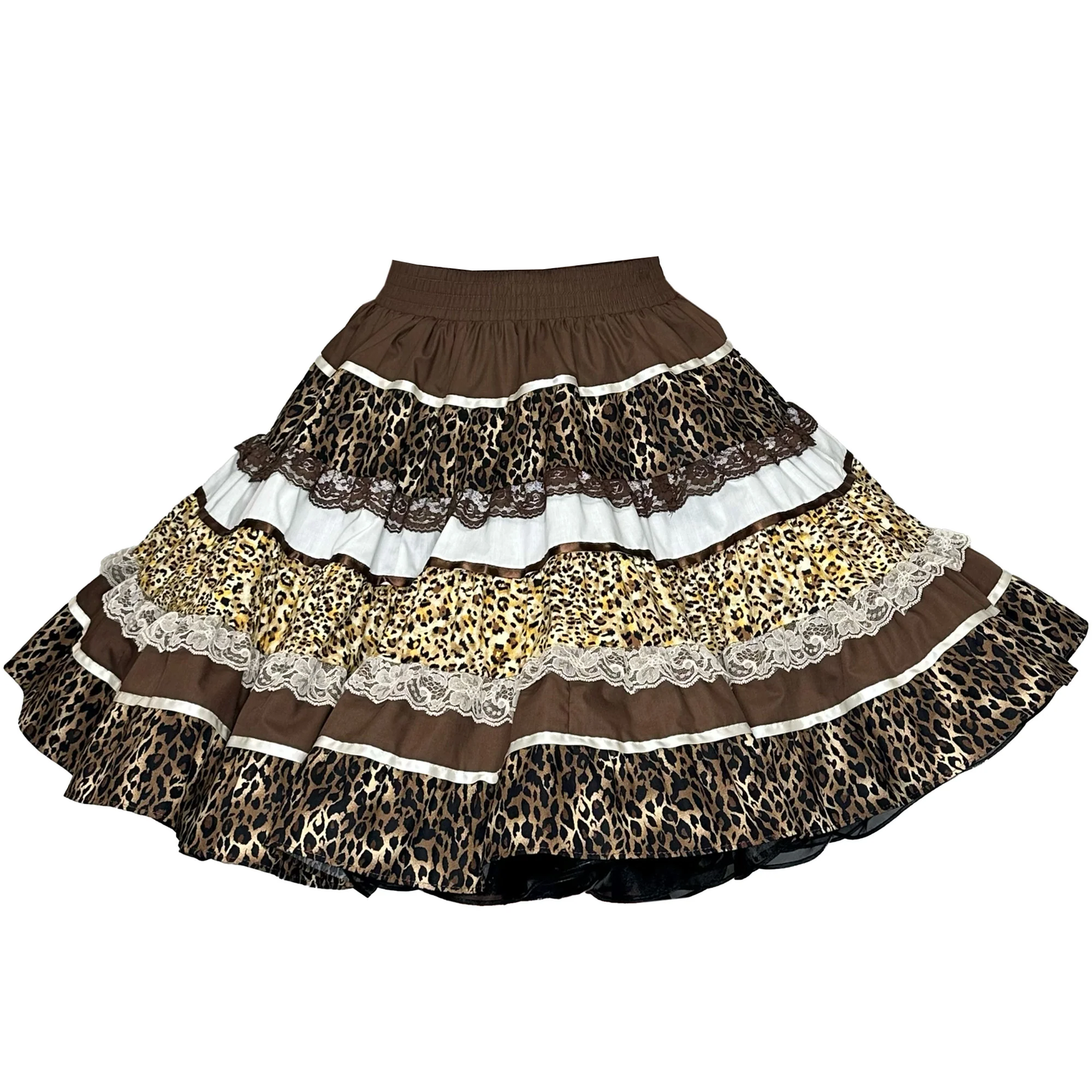 Wild Animal Print Skirt