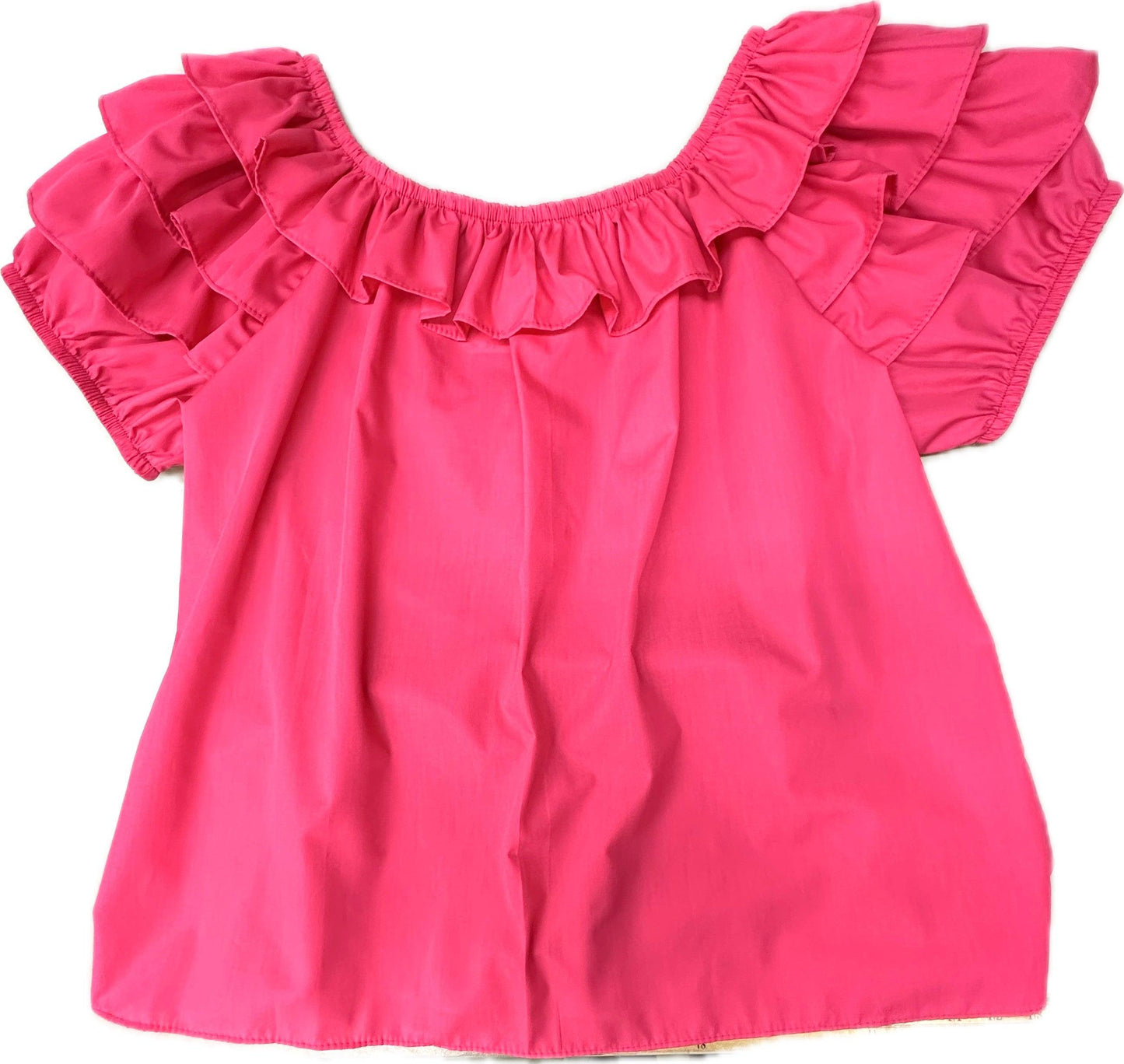 Triple Ruffle Blouse
