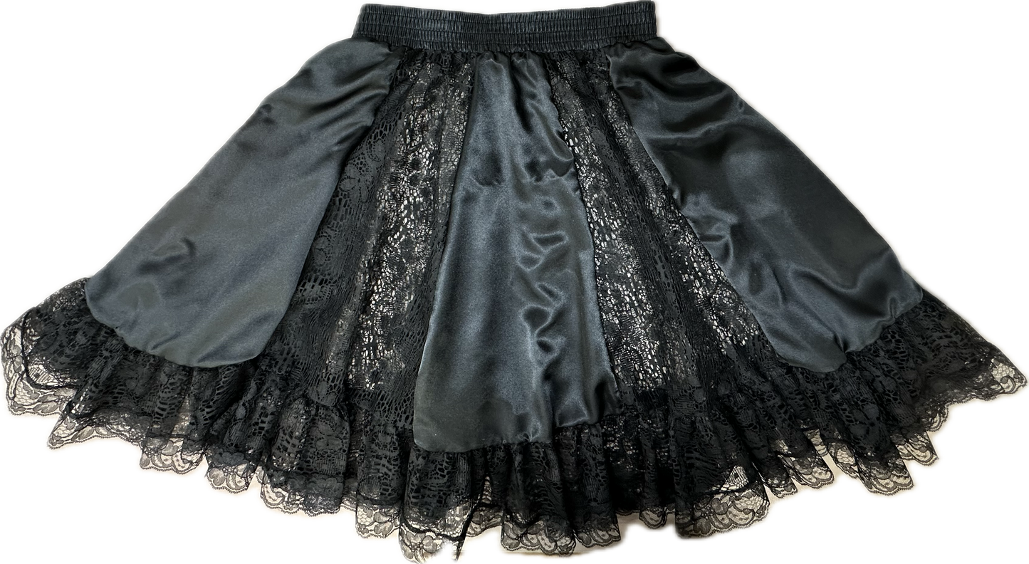 Charmeuse Square Dance Skirt