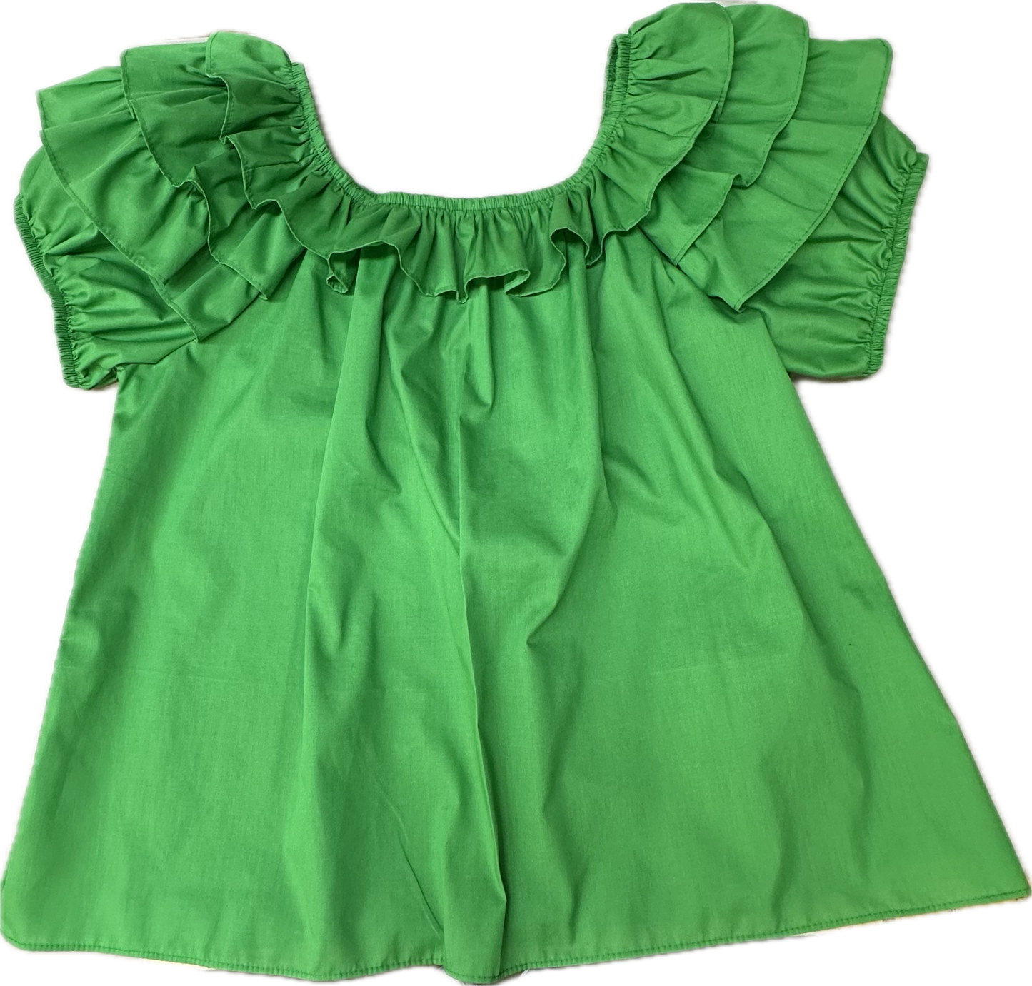 Triple Ruffle Blouse