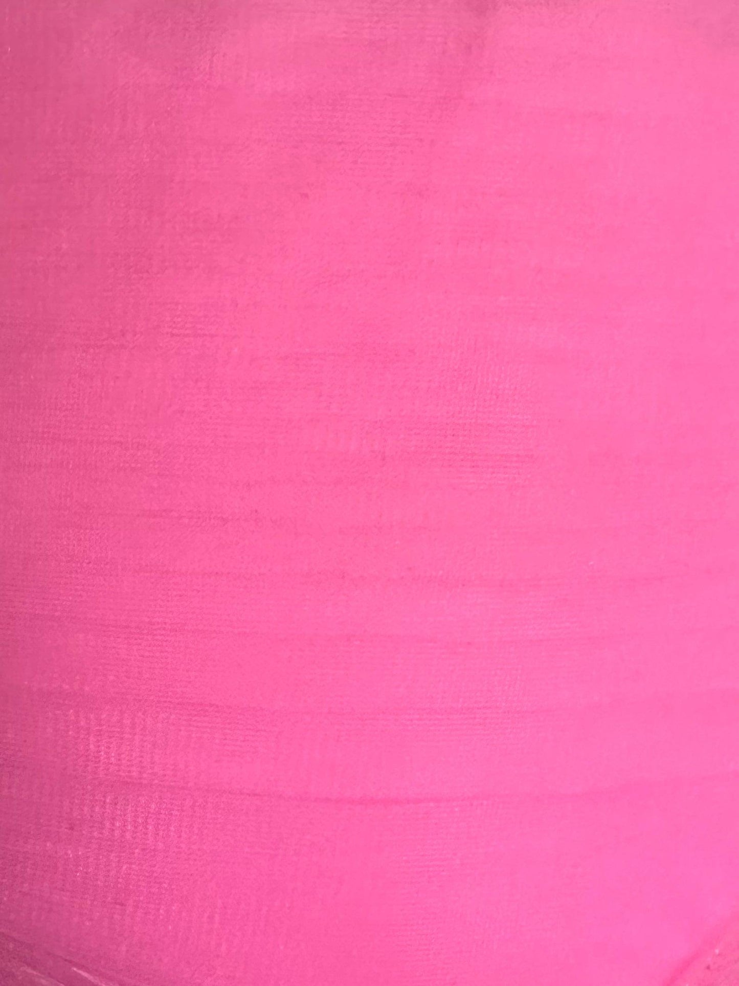 Close-up of a textured pink nylon "Square Up Fashions" Organdy Stiff Petticoat with visible horizontal weave patterns.