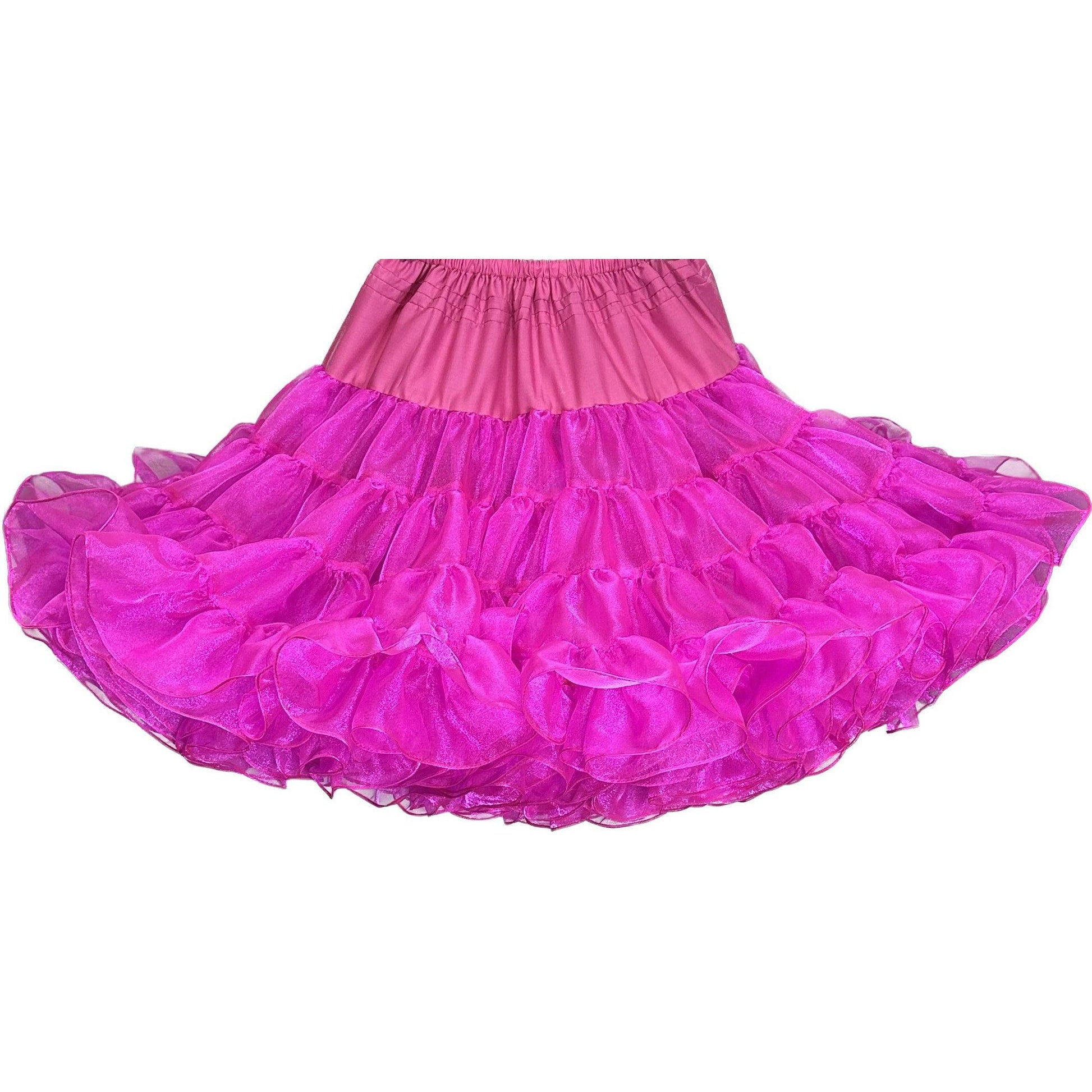A Crystal Petticoat on a white background by Square Up Fashions.