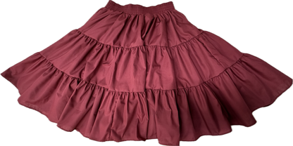 Basic 3 Tier Square Dance Skirt