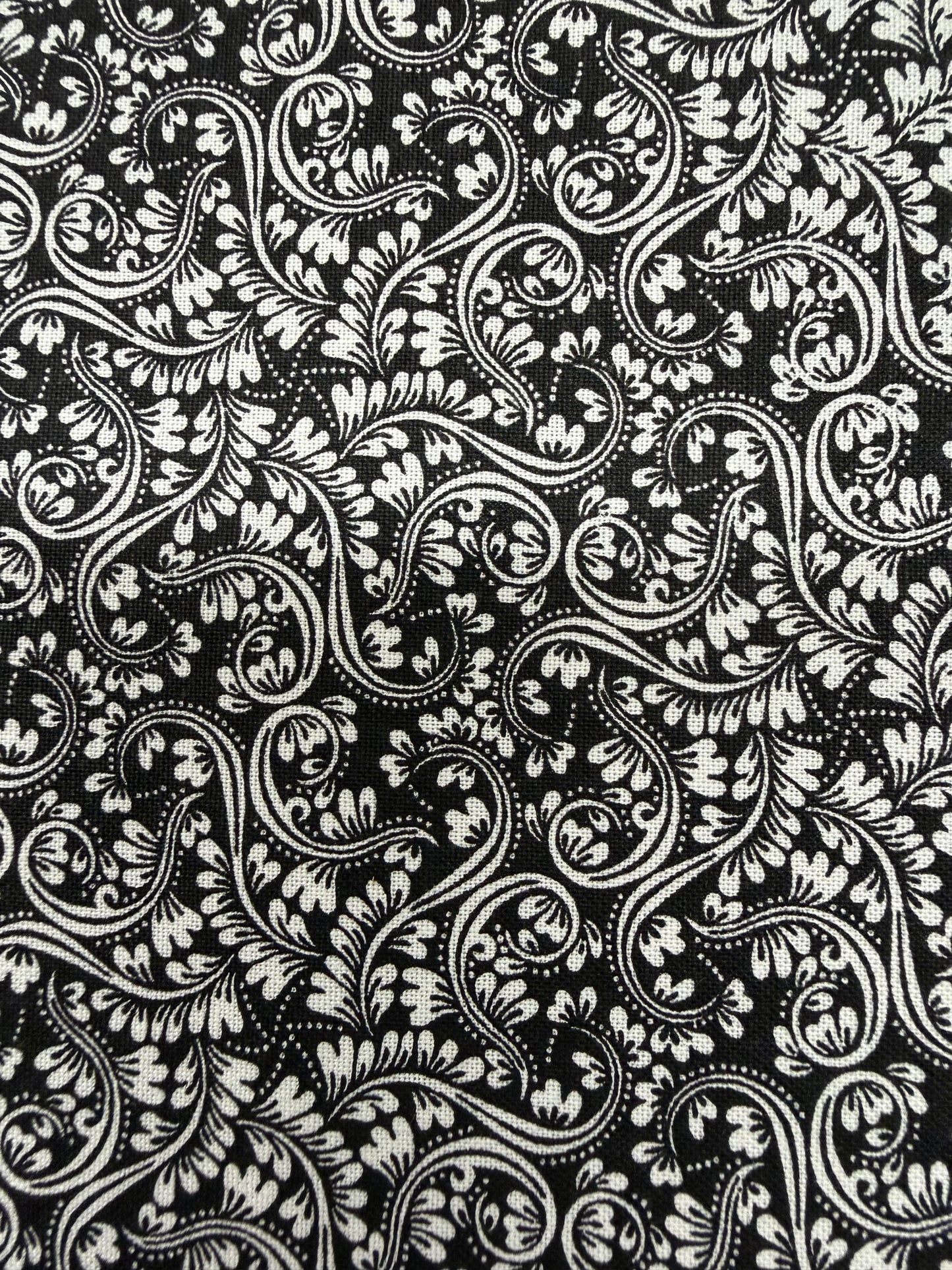 Black & White Square Dance Skirt