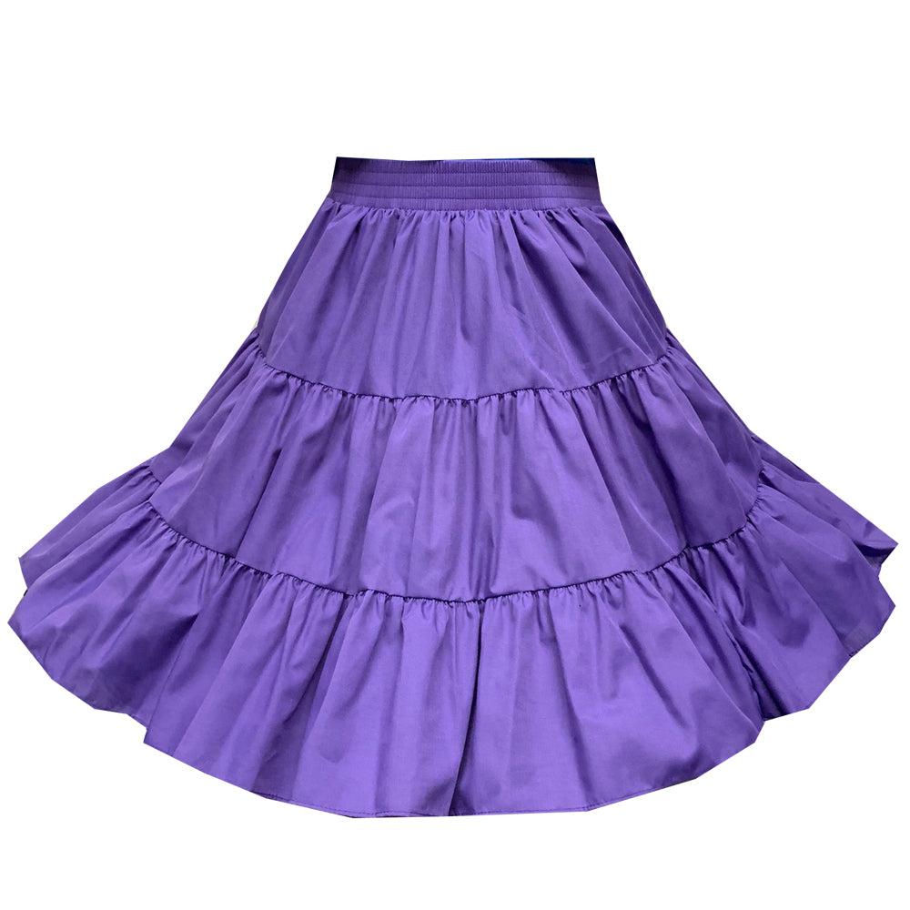 Basic 3 Tier Square Dance Skirt, Skirt - Square Up Fashions