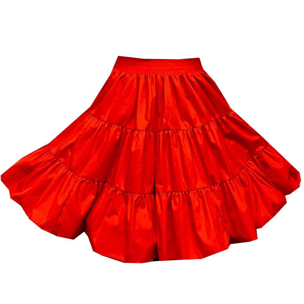 Basic 3 Tier Square Dance Skirt, Skirt - Square Up Fashions