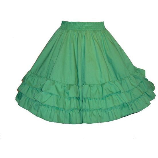 3 Ruffle Square Dance Skirt, Skirt - Square Up Fashions