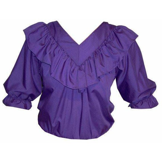 V Neck 3/4 Sleeve Blouse, Blouse - Square Up Fashions