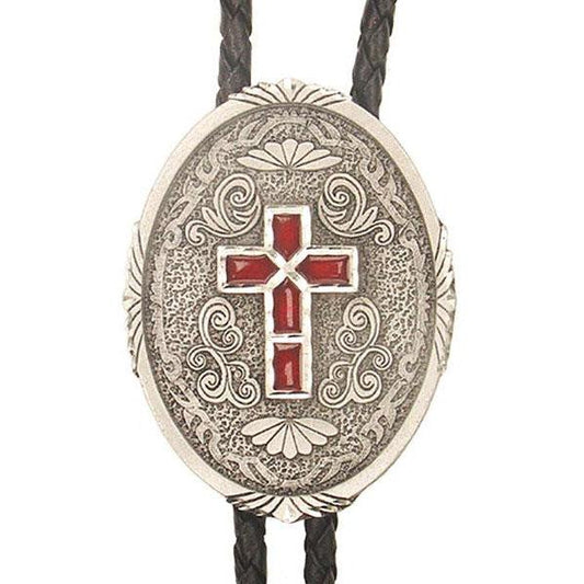 Western Cross Bolo, Bolo Ties - Square Up Fashions