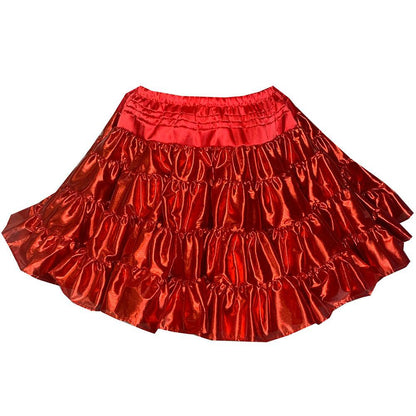 Shiny Metallic Petticoat, Petticoat - Square Up Fashions