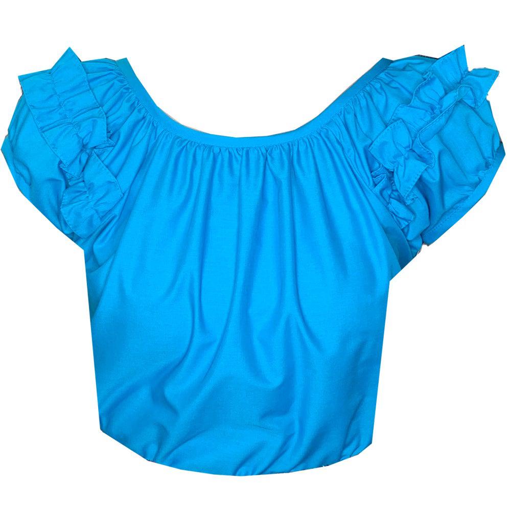 Basic Ruffle Blouse, Blouse - Square Up Fashions