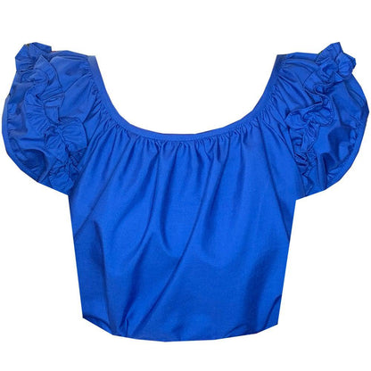 Basic Ruffle Blouse, Blouse - Square Up Fashions