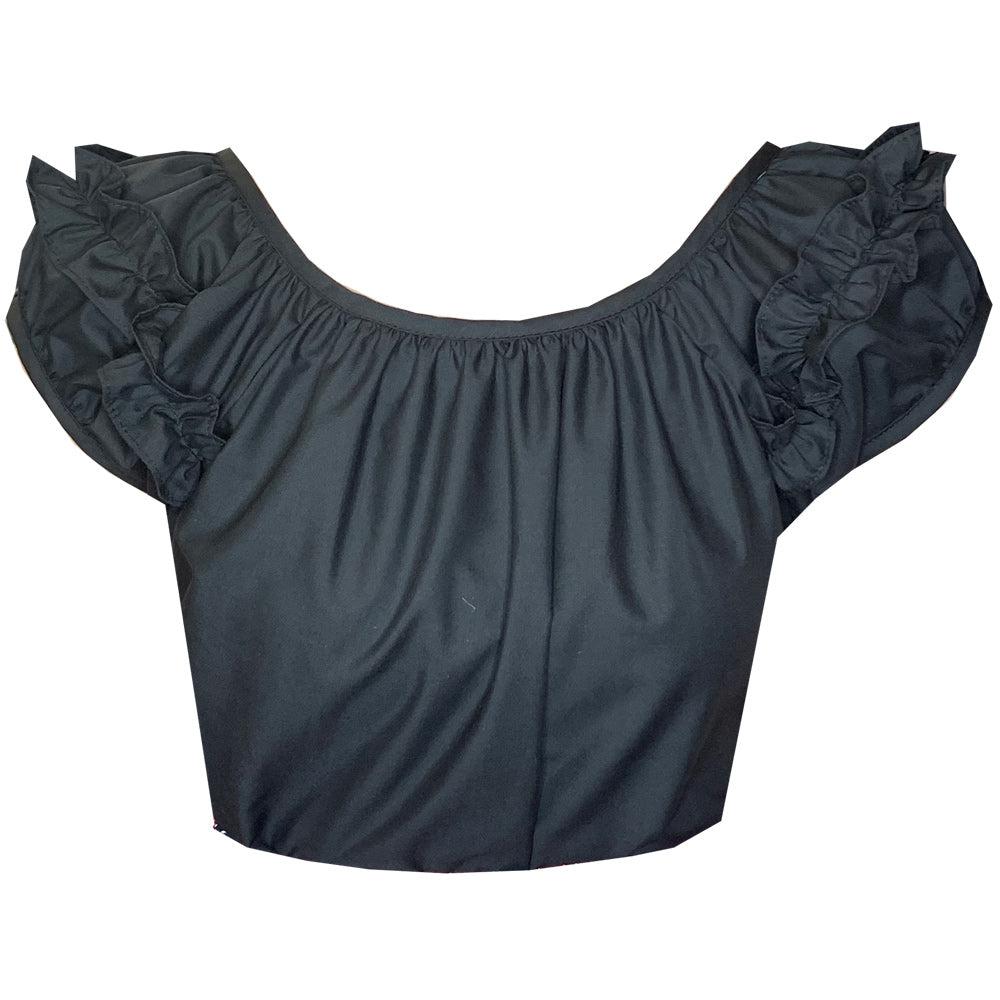 Basic Ruffle Blouse, Blouse - Square Up Fashions