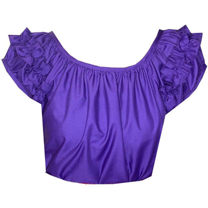 Basic Ruffle Blouse, Blouse - Square Up Fashions