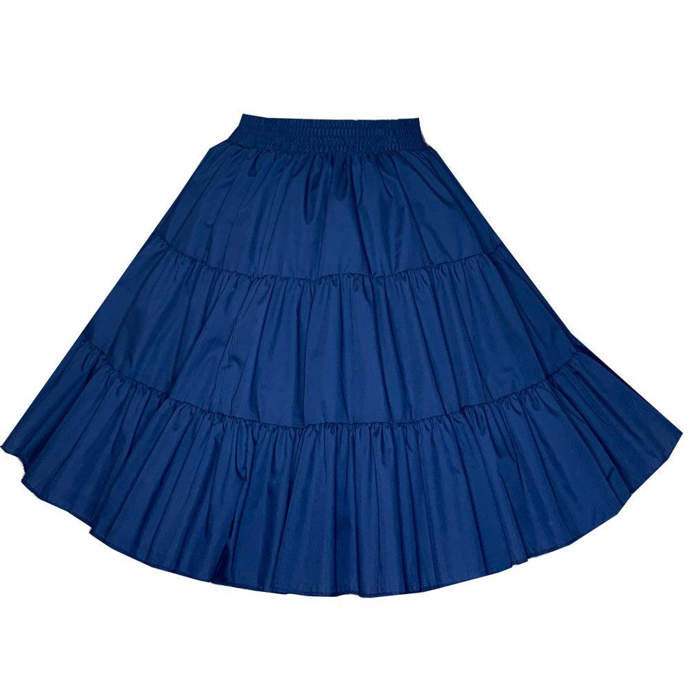 Basic 3 Tier Square Dance Skirt, Skirt - Square Up Fashions