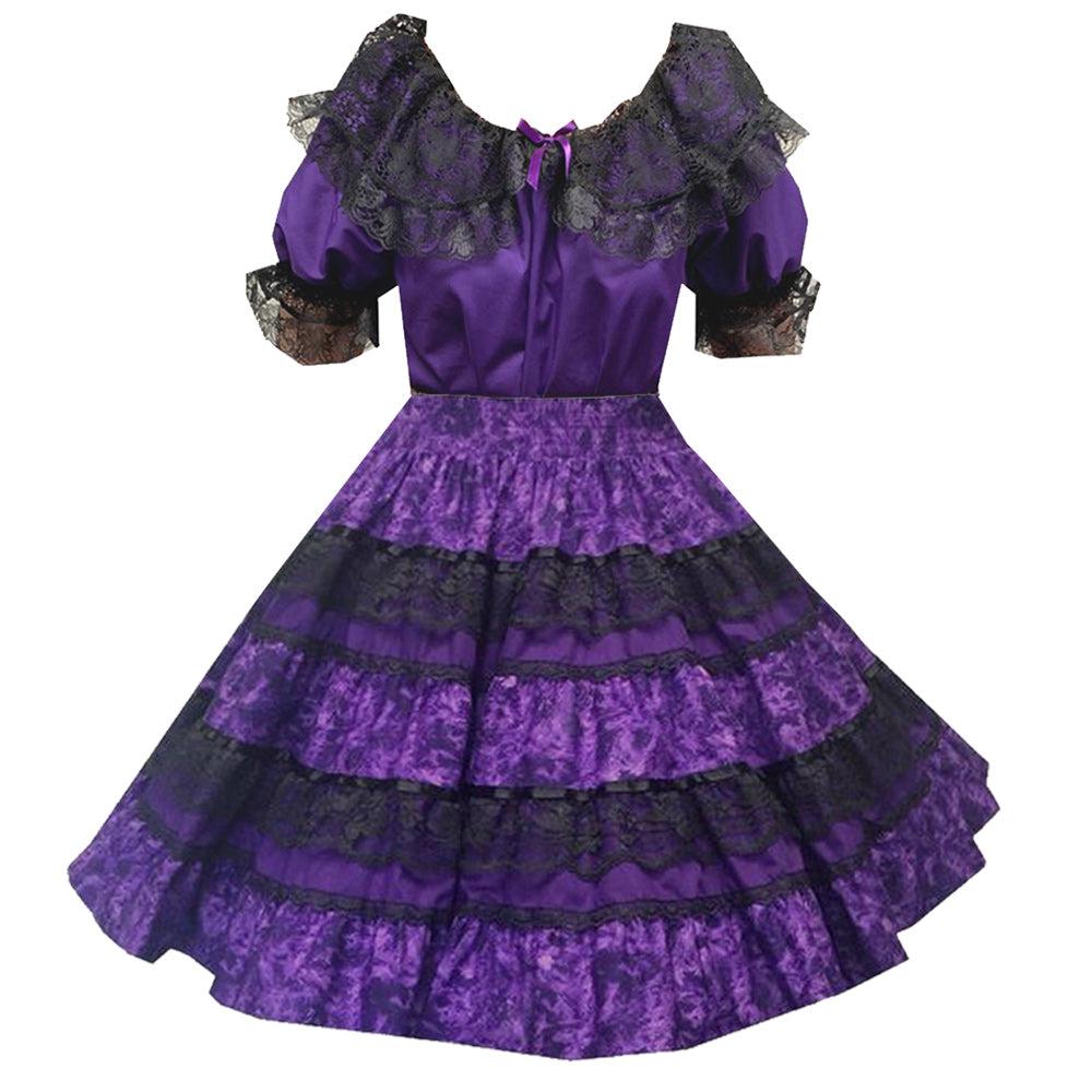 Tone on Tone Square Dance Outfit, Set - Square Up Fashions