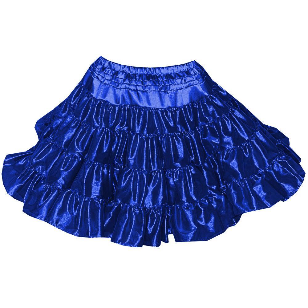 Shiny Metallic Petticoat, Petticoat - Square Up Fashions