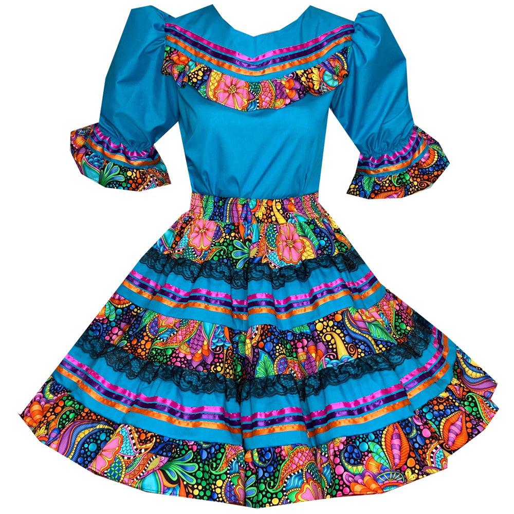 Vivid Fantasia Square Dance Outfit, Set - Square Up Fashions